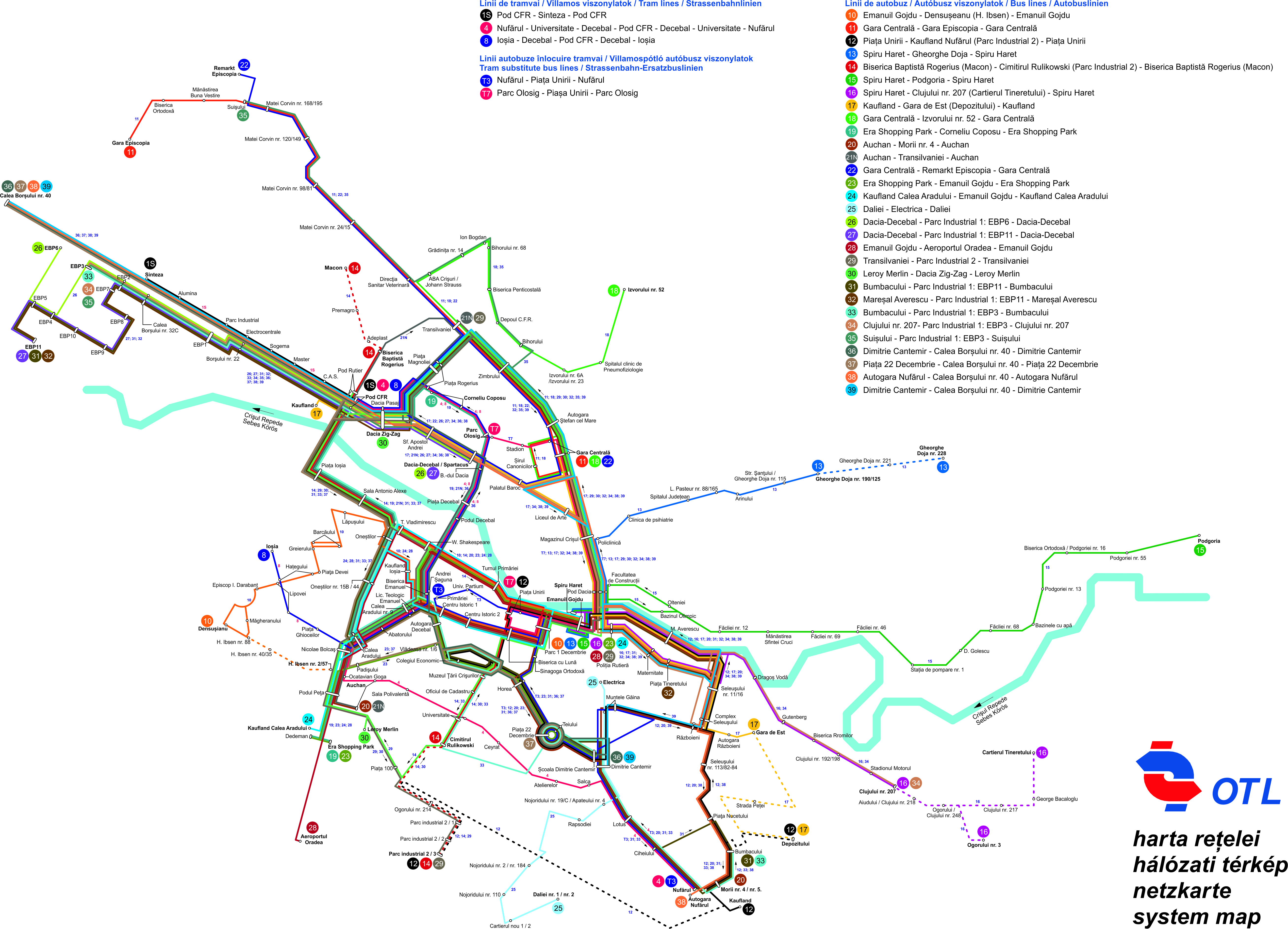 Bus map